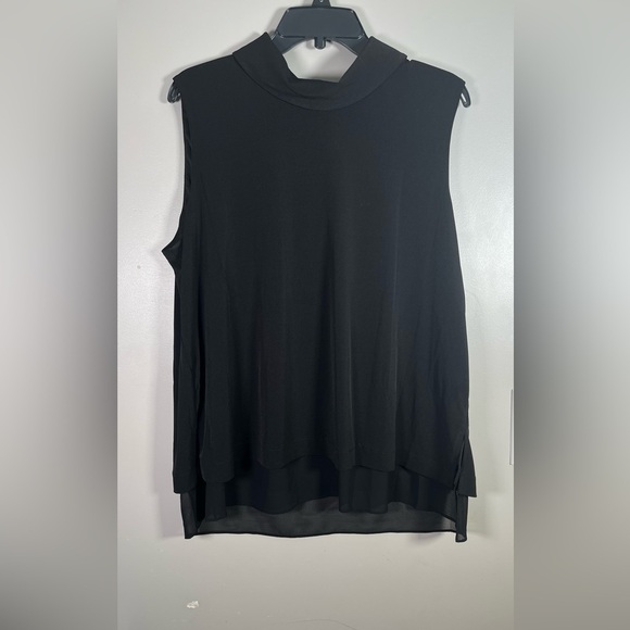 ECI Black Asymmetrical Boxy Top - Picture 7 of 7